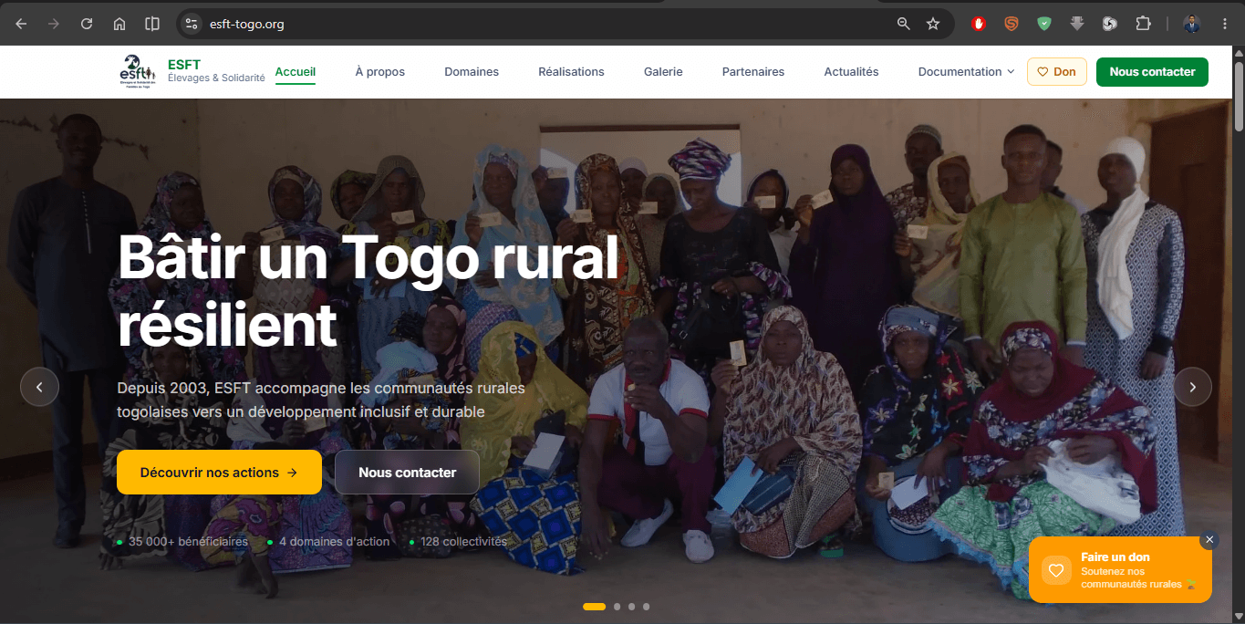 ESFT — site institutionnel